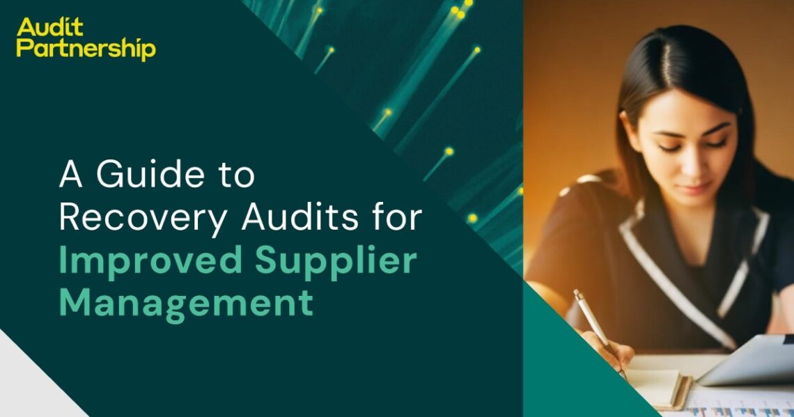 recovery audits for improved supplier management