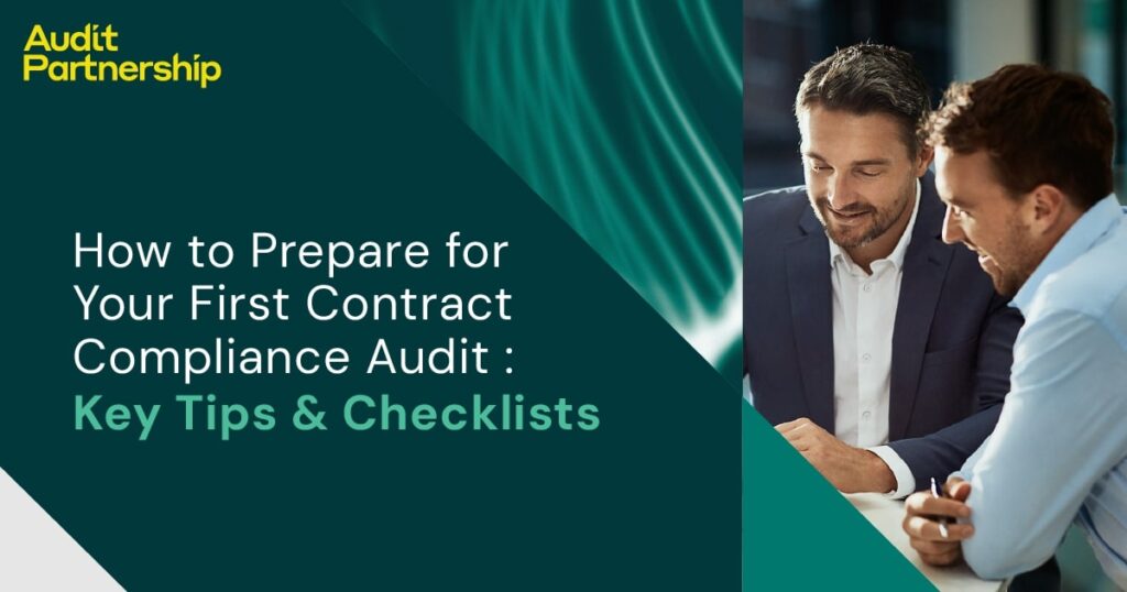 how to prepare for first contract compliance audit